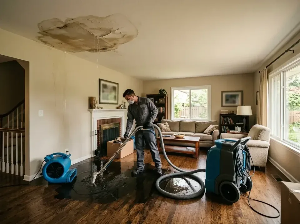 attic-pipe-burst-ceiling-drip-008 — frequently asked questions, Water Damage Restoration & Carpet Care in Lowesville, NC